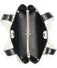 CALVIN KLEIN WOMEN'S LOWEN TRIPLE COMPARTMENT TOTE - WHITE/BLACK New