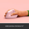 Logitech Lift Vertical Ergonomic Mouse, Wireless, Bluetooth or Logi Bolt