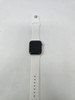 For Parts: APPLE WATCH 4 GPS LTE 40MM STAINLESS STEEL CASE WHITE BAND -CANNOT BE REPAIRED