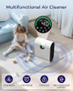 MOOKA AIR PURIFIERS ROOM UP TO 2500 FT² PM 2.5 DISPLAY MODE SLEEP 15DB - WHITE