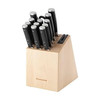 KitchenAid Gourmet Forged Triple Rivet Knife Block Set KO14STSNBXOBT - Black
