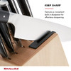 KitchenAid Gourmet Forged Triple Rivet Knife Block Set KO14STSNBXOBT - Black