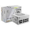 MSI MAG A850GL PCIE5 WHITE 850W ATX 3.1 & PCIe 5.1 Ready MAGA850GLPCIE5WT