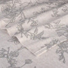 KATHY IRELAND HOME 100% TURKISH COTTON FLANNEL KING SHEET SET - GRAY TOILE