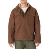 Amazon Basics Men's Insulated Relaxed Fit Hooded Workwear Jacket Chocolate L New