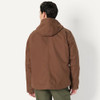 Amazon Basics Men's Insulated Relaxed Fit Hooded Workwear Jacket Chocolate L New