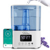 AZAEAHOM SMART HUMIDIFIERS FOR BEDROOM, TOP FILL 4L COOL MIST AIR HUMIDIFIER
