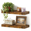 Vivelove Floating Shelves for Wall 16 inchs Long, Display Shelves with Invisible New