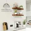 Vivelove Floating Shelves for Wall 16 inchs Long, Display Shelves with Invisible New