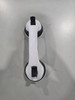 HELPING HANDLE BATHROOM SAFETY EASY TO GRIP HANDLE - WHITE/BLACK