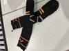 MATKAO HEATED SOCKS FOR WOMEN MEN RECHARGEABLE WASHABLE - L - BLACK/ORANGE