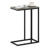 FURINNO CAMNUS MODERN LIVING C SHAPED SOFA SIDE TABLE - FRENCH OAK GRAY