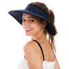 SIMPLICITY WOMEN'S SUMMER FOLDABLE ONE SIZE - BLUE NAVY/BLACK