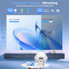 L-MIX MINI 4K SMART PORTABLE PROJECTOR WITH 360° ROTATABLE BL-360 - WHITE