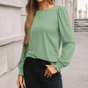 SUNBS LONG SLEEVE SHIRTS FOR WOMEN BUSINESS - SIZE: WOMEN XL - LIGHT GREEN New