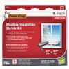 Frost King V73/9H Indoor Shrink Window Kit 42 62-Inch, Clear, 9-Pack New