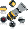 MOUNT TEC EXPLORER 5 BATTERY HEATED GOATSKIN 3-FINGER SKI MITTEN - SIZE M