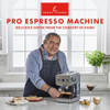 EMERIL LAGASSE SEMI-AUTOMATIC 15-BAR PRO ESPRESSO MACHINE, EM0112-0SL-NEW New