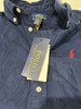 POLO RALPH LAUREN BLUE KIDS BUTTON DOWN LONG SLEEVE SHIRT - SIZE: YOUTH 6 - BLUE New