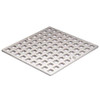 4" Shower Drain Cover Replacement Nickel Brushed, Shower Drain Grate Square
