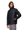 COLUMBIA MEN'S CORELITE™ DOWN JACKET - SIZE: MEN XL - BLACK New