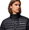 COLUMBIA MEN'S CORELITE™ DOWN JACKET - SIZE: MEN XL - BLACK New