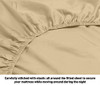 HOME SWEET HOME DREAMS MILANO 1000 THREAD COUNT 4 PC SHEET QUEEN - TAUPE