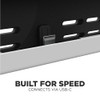 CRKD NITRO DECK HANDHELD CONTROLLER DECK ZERO STICK DRIFT NINTENDO SWITCH WHITE