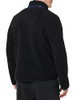 AMAZON ESSENTIALS MENS TEDDY FLEECE FULL-ZIP MOCK NECK JACKET - BLACK -LARGE New