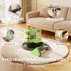 AAOBOSI Portable Carpet Cleaner Machine, 17Kpa Upholstery Steam Cleaner, Green