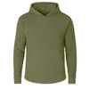 BLUE ICE MEN'S WAFFLE KNIT THERMAL PULLOVER HOODIE - SIZE: MEN LARGE - OLIVE New
