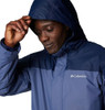 COLUMBIA MEN'S TUNNEL FALLS II INTERCHANGE JACKET DARK MOUNTAIN/COLLEGIATE NAVY