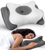 COZYPLAYER NECK PILLOW CERVICAL PILLOW WITH ARMREST, NO MORE ACHES - LIGHT GRAY