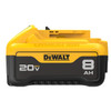 DEWALT 20V MAX 8AH LITHIUM-ION BATTERY (8.0 AH BATTERY) - 2 PACK - BLACK/YELLOW