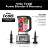 Ninja Foodi Power Blender and Processor 3-in-1 72-oz 1200W - STAINLESS STEEL