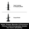 Ninja Foodi Power Blender and Processor 3-in-1 72-oz 1200W - STAINLESS STEEL