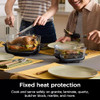 Ninja Crispi 5-in-1 Portable Glass Air Fryer Cooking System, 1500W FN103CO