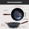 GREENPAN CARBON STEEL WOK 14” KYOTO BLACK CC009392-001 New