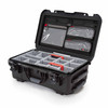 NANUK 935S-060BK-0A0 MULTI-POUCHED HARD CASE, NO FOAM, 935S-060BK-0A0-BLACK