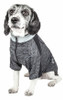 PET LIFE ACTIVE 'CHEWITT WAGASSY' 4-WAY STRETCH SLEEVE DOG SMALL - BLACK/GRAY New