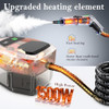 KBTYE STEAM CLEANER 3-LEVEL HEAT-UP HEATING ELEMENT 12PCS BACK ORANGE