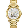 BULOVA MEN'S CLASSIC SUTTON 4-HAND WATCH - GOLD TONE New