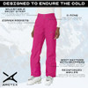 Arctix Women's Insulated Snow Pants 31" Inseam Orchid Fuchsia Women's Large New