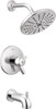 DELTA FAUCET TUB & SHOWER TRIM - CHROME