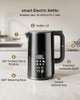TISANIO ELECTRIC KETTLE WITH TEMPERATURE CONTROL,1.7L 5 PRESETS FOR COFFEE TEA