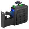 HAWKUNG FINGERPRINT BIOMETRIC GUN SAFE SLIDER BEDSIDE PISTOL SAFE - BLACK
