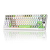 RK ROYAL KLUDGE L98 WIRELESS MECHANICAL KEYBOARD (LINEAR CREAM SWITCH) - GREEN