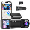 ESTBUC 4K DASH CAMERA FOR CARS, MINI DASHCAM WITH SUPER NIGHT VISION - BLACK