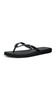 162307 TORY BURCH WOMEN'S KIRA PADDED FLIP FLOPS SIZE: WOMEN 9 - PERFECT BLACK