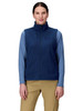 MARMOT WOMENS DROP LINE VEST ARCTIC NAVY HEATHER SIZE L New